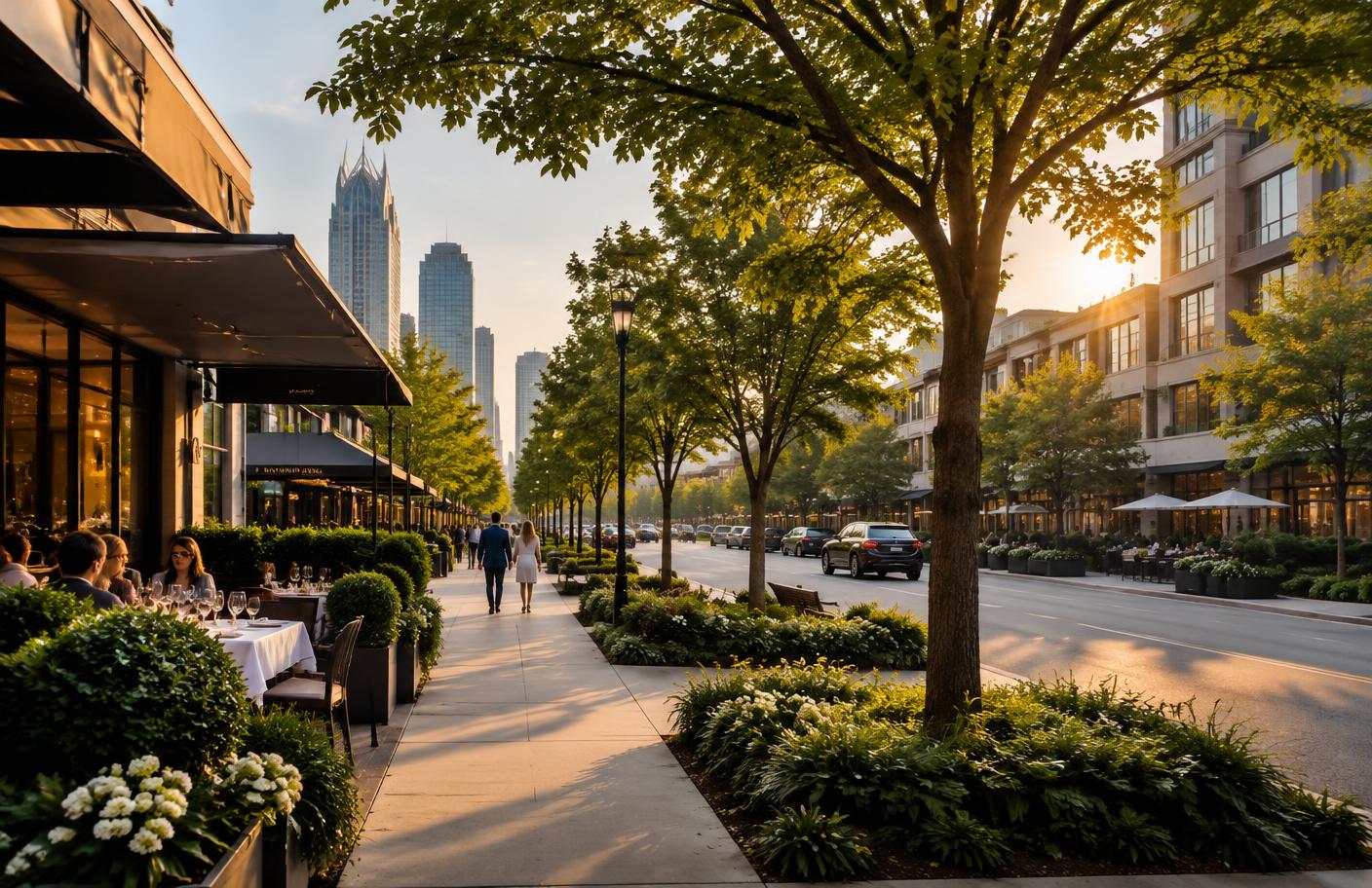SouthPark location in and around Morrocroft Estates, Charlotte